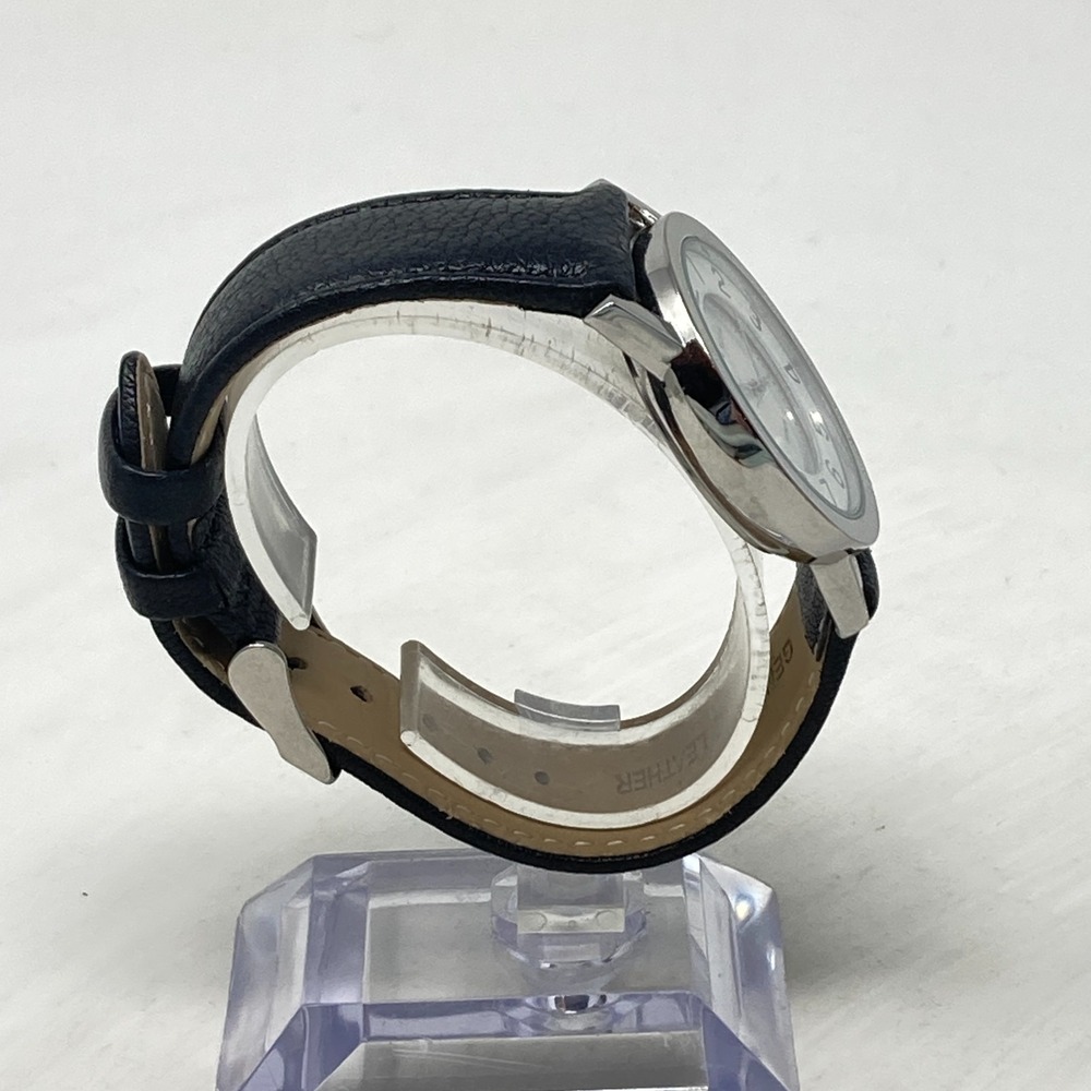 Anne Klein Easy Reader Watch Women 35mm Silver Tone MOP Dial New Battery 8.25" - Picture 8 of 16